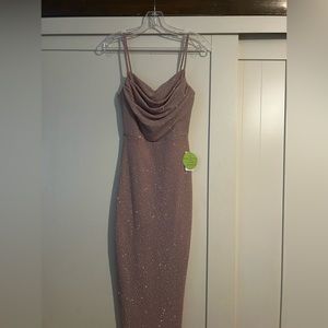 Pink Glittery Dress